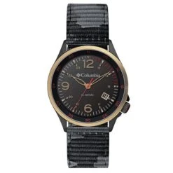 Columbia Watch - Canyon Ridge - Black 3-Hand Date Black Camo Nylon