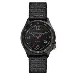 Columbia Watch - Canyon Ridge - Black 3-Hand Date Black Nylon