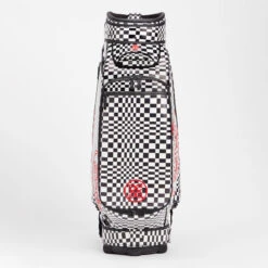 DISTORTED CHECK TOUR STAFF GOLF BAG -Golf Shop G4AS23A21 ONYX 7