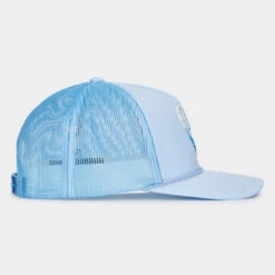 STRIPED HEART G'S INTERLOCK KNIT TRUCKER HAT -Golf Shop G4AS23H06XS SKY 3