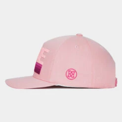 FORE OMBRÉ STRETCH TWILL SNAPBACK HAT -Golf Shop G4AS23H100 BLUSH 4
