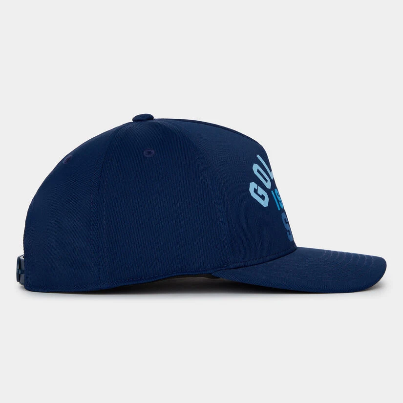 GOLFING IS THE SH*T TWILL SNAPBACK HAT 3 GOLFING IS THE SH*T TWILL SNAPBACK HAT - Image 3