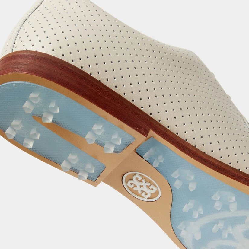 WOMEN'S PERFORATED GALLIVANTER LUXE LEATHER GOLF SHOE 6 WOMEN'S PERFORATED GALLIVANTER LUXE LEATHER GOLF SHOE - Image 6
