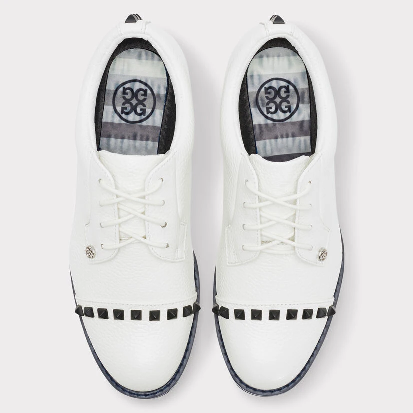 WOMEN'S STUD CAP TOE GOLF SHOE 3 WOMEN'S STUD CAP TOE GOLF SHOE - Image 3