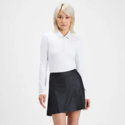 FEATHERWEIGHT ZIP POLO -Golf Shop G4LS22K79 SNO 2