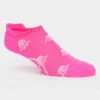 WOMEN'S SKULL & T'S NYLON NO SHOW SOCK