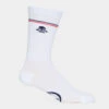 WOMEN'S SKULL & T'S RIBBED NYLON CREW SOCK