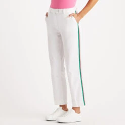 TUX LUXE 4-WAY STRETCH TWILL STRAIGHT LEG TROUSER -Golf Shop G4LS23B123 SNO 2