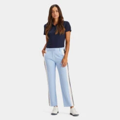 SIDE STRIPE LUXE 4-WAY STRETCH TWILL TROUSER -Golf Shop G4LS23B124 SKY 3