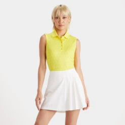 MINI G'S TECH JERSEY SLEEVELESS POLO -Golf Shop G4LS23K562A CYBER 3