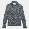 ICON CAMO HOODED TECH INTERLOCK FULL ZIP MID LAYER