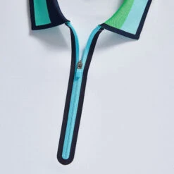 CONTRAST COLLAR TECH PIQUÉ QUARTER ZIP POLO -Golf Shop G4LS23K800 ALIME 5
