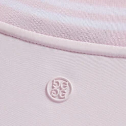 FEATHERWEIGHT MOCK NECK SILKY TECH NYLON TOP -Golf Shop G4LS23K867 BLUSH 5