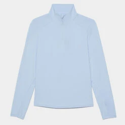 SUN SHIELD SILKY TECH NYLON QUARTER ZIP 1ST LAYER