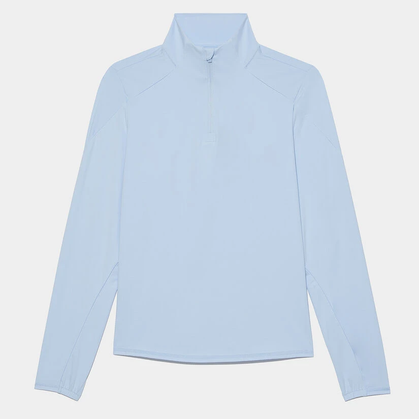 SUN SHIELD SILKY TECH NYLON QUARTER ZIP 1ST LAYER 1 SUN SHIELD SILKY TECH NYLON QUARTER ZIP 1ST LAYER