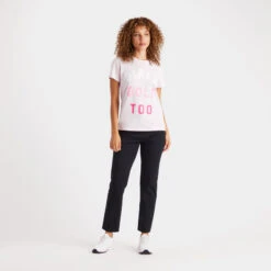 GIRLS GOLF TOO COTTON SLIM FIT TEE -Golf Shop G4LS23K960B BLUSH 2