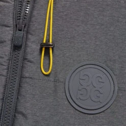 MERINO WOOL LINED QUILTED NYLON HOODED PUFFER VEST -Golf Shop G4LS23O55 CHGR 5