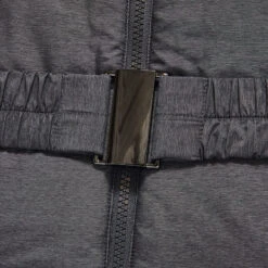 MERINO WOOL LINED QUILTED NYLON HOODED PUFFER VEST -Golf Shop G4LS23O55 CHGR 6