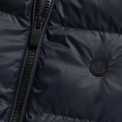 HYBRID QUILTED NYLON KNIT JACKET -Golf Shop G4LS23O61 ONYX 5