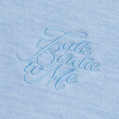 TALK BIRDIE TO ME MERINO WOOL CREWNECK SWEATER 12 TALK BIRDIE TO ME MERINO WOOL CREWNECK SWEATER -Golf Shop G4LS23S600A SKY 5