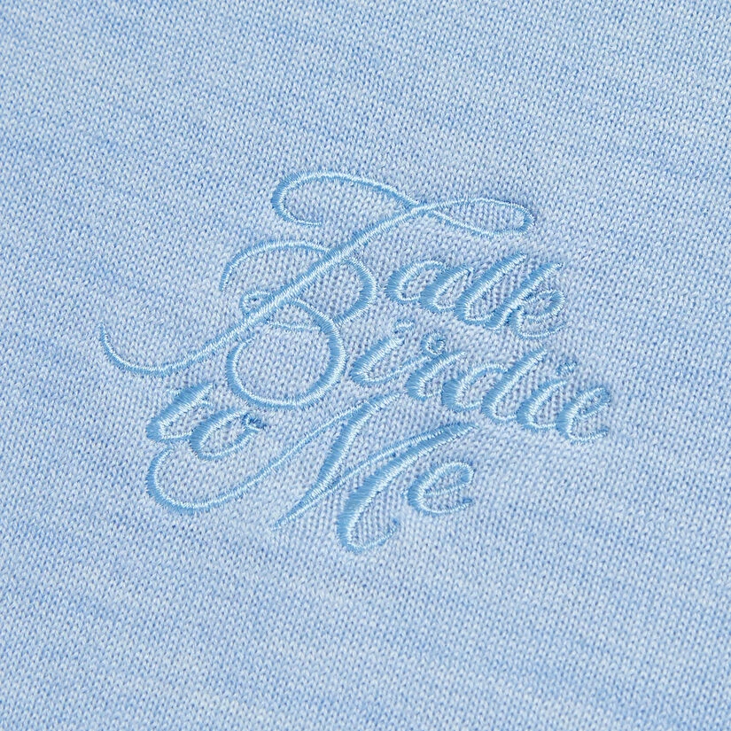 TALK BIRDIE TO ME MERINO WOOL CREWNECK SWEATER 6 TALK BIRDIE TO ME MERINO WOOL CREWNECK SWEATER - Image 6