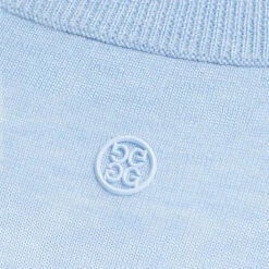 TALK BIRDIE TO ME MERINO WOOL CREWNECK SWEATER 13 TALK BIRDIE TO ME MERINO WOOL CREWNECK SWEATER -Golf Shop G4LS23S600A SKY 6