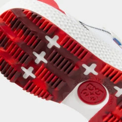 MEN'S STRIPED QUARTER G MG4X2 GOLF CROSS TRAINER -Golf Shop G4MA23EF44 POPPY 5