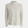 MÉLANGE LUXE QUARTER ZIP SLIM FIT MID LAYER
