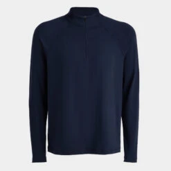 LUXE QUARTER ZIP SLIM FIT MID LAYER