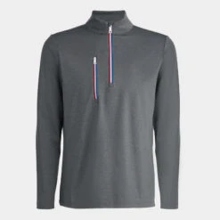 DAYTONA MÉLANGE TECH INTERLOCK SLIM FIT PULLOVER
