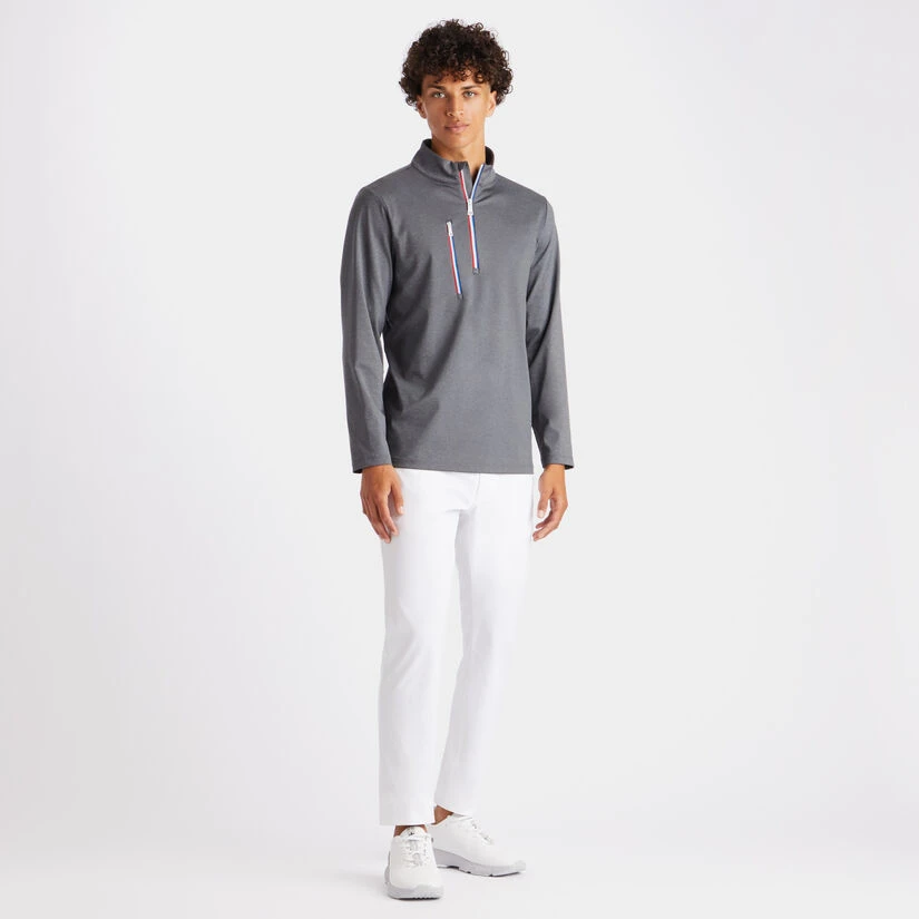 DAYTONA MÉLANGE TECH INTERLOCK SLIM FIT PULLOVER 4 DAYTONA MÉLANGE TECH INTERLOCK SLIM FIT PULLOVER - Image 4