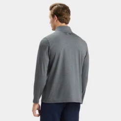 DAYTONA MÉLANGE TECH INTERLOCK SLIM FIT PULLOVER 11 DAYTONA MÉLANGE TECH INTERLOCK SLIM FIT PULLOVER -Golf Shop G4MA23K125A CHGR 4