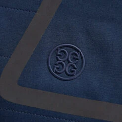 HOODED TECH INTERLOCK QUARTER ZIP SLIM FIT PULLOVER -Golf Shop G4MA23O33 CHGR 6