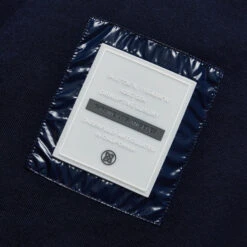 QUILTED POLISHED NYLON WOOL LINED SLIM FIT PUFFER VEST -Golf Shop G4MA23O50 TWLT 6