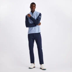 MERINO WOOL TECH LINED SLIM FIT DUNES VEST -Golf Shop G4MA23S100 SKY 3
