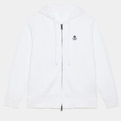 SKULL & T'S FULL ZIP HOODIE
