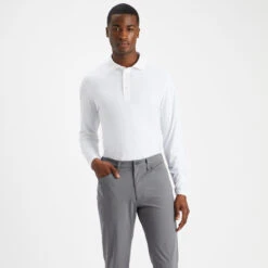 ICE NYLON SLIM FIT SUN SHIRT -Golf Shop G4MF22K120 SNO 2