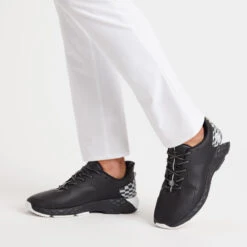 MEN'S DISTORTED CHECK MG4+ GOLF SHOE -Golf Shop G4MS23EF24 ONYX 7