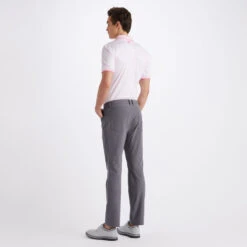 BLOSSOM RIB COLLAR TECH JERSEY SLIM FIT POLO -Golf Shop G4MS23K061 BLUSH 4