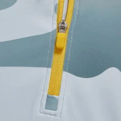 GRADIENT CAMO TECH INTERLOCK QUARTER ZIP SLIM FIT MID LAYER -Golf Shop G4MS23K064 NIMBS 5