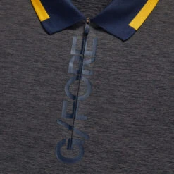 G/FORE QUARTER ZIP RIB COLLAR TECH JERSEY SLIM FIT POLO -Golf Shop G4MS23K122 CHGR 5