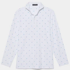 SKULL & T'S LONG SLEEVE ICE NYLON SLIM FIT SUN SHIRT