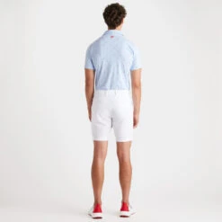 SKULL & T'S ICE NYLON SLIM FIT POLO -Golf Shop G4MS23K361A SKY 4