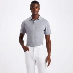 DOT JACQUARD SLIM FIT POLO -Golf Shop G4MS23K362 HGR 2