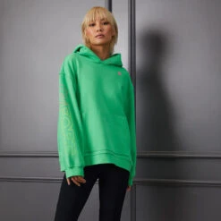 NO 1 CARES UNISEX OVERSIZED FRENCH TERRY HOODIE -Golf Shop G4MS23K420B ALIME 5