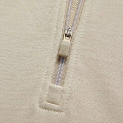 RIB COLLAR FRENCH TERRY QUARTER ZIP SLIM FIT PULLOVER 13 RIB COLLAR FRENCH TERRY QUARTER ZIP SLIM FIT PULLOVER -Golf Shop G4MS23K423 STN 6