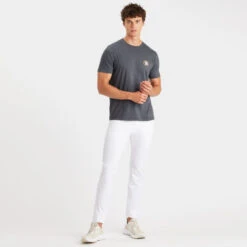 G/4ORE PRJKT 112 COTTON SLIM FIT TEE -Golf Shop G4MS23K462A CHGR 3