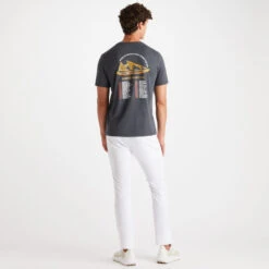 G/4ORE PRJKT 112 COTTON SLIM FIT TEE -Golf Shop G4MS23K462A CHGR 4