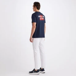 STATEMENT COTTON SLIM FIT TEE -Golf Shop G4MS23K462G TWLT 4