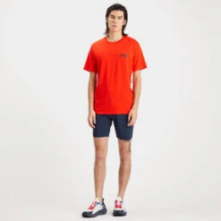 GRADIENT CIRCLE G'S COTTON SLIM FIT TEE -Golf Shop G4MS23K462H POPPY 3